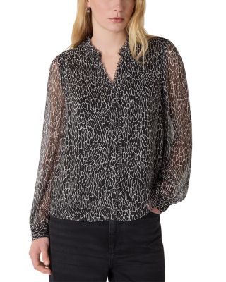 Dragonfly Print Blouse