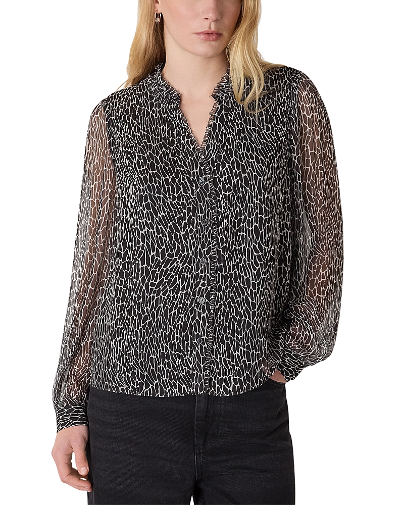 Whistles Dragonfly Print Blouse
