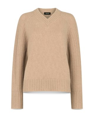 V Neck Wool Sweater
