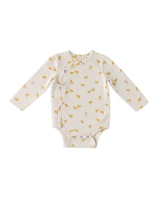 Unisex The Littles Long Sleeved Kimono One Piece Printed Bodysuit - Baby