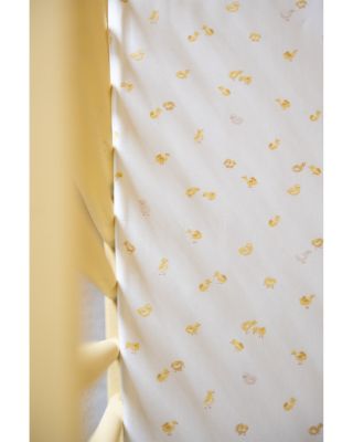 Unisex Printed Crib Sheet