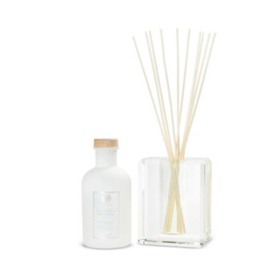 Home Ambiance Fragrance Bevel Cut Crystal Diffuser, Lush Palm