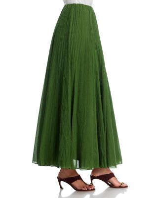 Crinkle Maxi Skirt