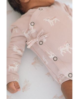 Girls' The Littles Long Sleeved  Kimono One Piece Bodysuit - Baby