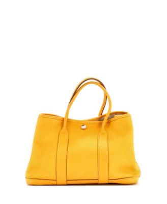 30 Garden Party Tote Leather