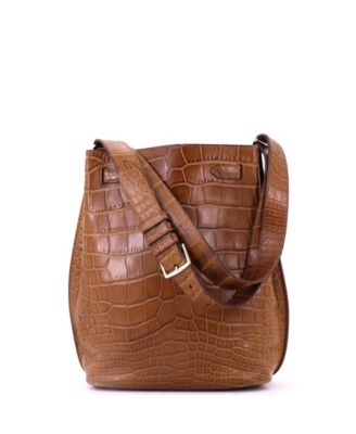 So 22 Handbag Matte Alligator