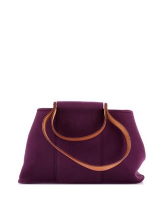 39 Cabag Elan Toile and Leather