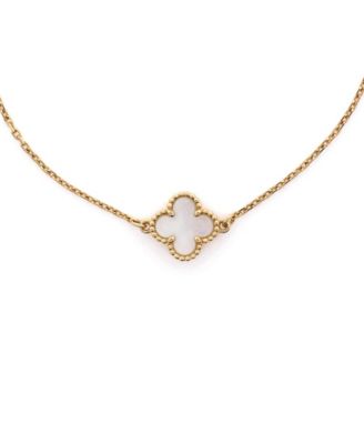  Sweet Alhambra Bracelet 18K Gold and Mother of Pearl