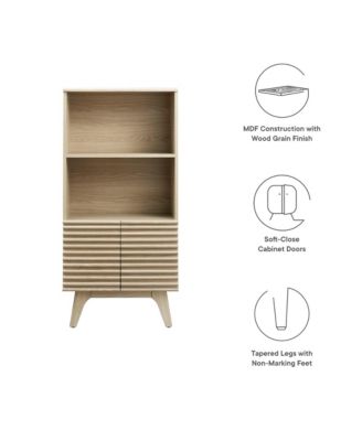 Render Display Cabinet Bookshelf