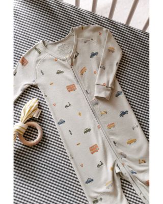 Unisex Ribbed Footless Sleeper Coverall - Baby