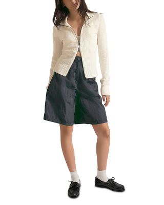 Brunch Girl Zip Up Cardigan