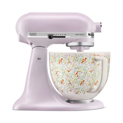 5 Quart Wildflower Ceramic Mixer Bowl