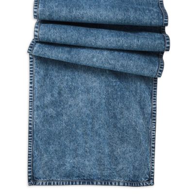 Denim Table Runner, 18" x 90"