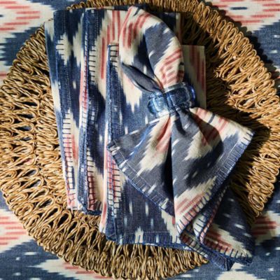 Ikat Table Linens Collection