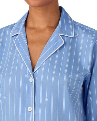 Long Sleeve Classic Sateen Boxer Pajama Set