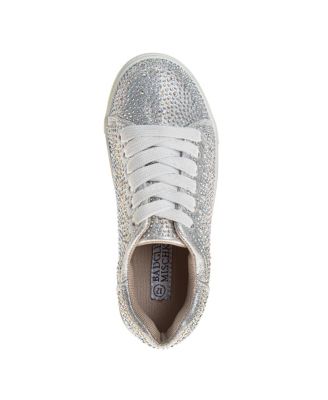 Girls' Glitzy Sparkly Rhinestones Sneakers - Toddler, Little Kid, Big Kid