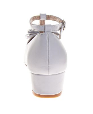 Girls' Sparkly Stones and Ribbon Dress Sandals - Toddler, Little Kid, Big Kid