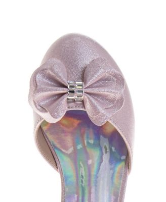 Girls' Ribbon and Gemstones Sparkly Dress Sandals - Toddler, Little Kid, Big Kid