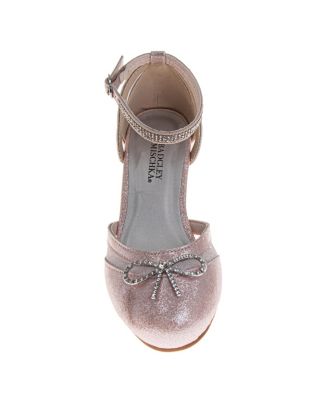 Girls' Sparkly Rhinestones and Bow Dress Sandals - Toddler, Little Kid, Big Kid