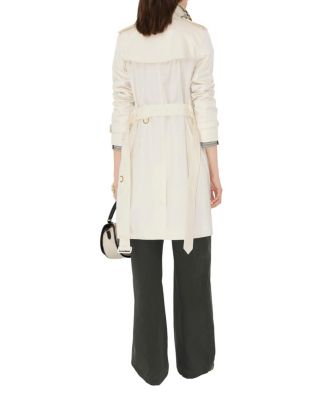 Mid-length Gabardine Kensington Trench Coat