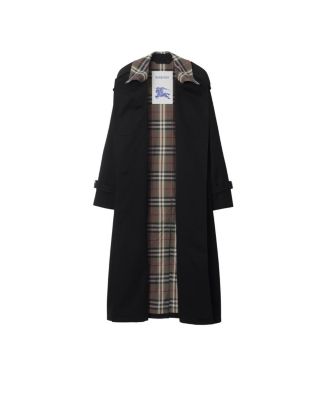  Long Check Collar Castleford Trench Coat