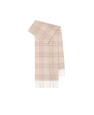  Unisex Check Cashmere Scarf