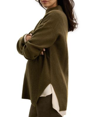 The Maternity Cozy Shaker Turtleneck Sweater