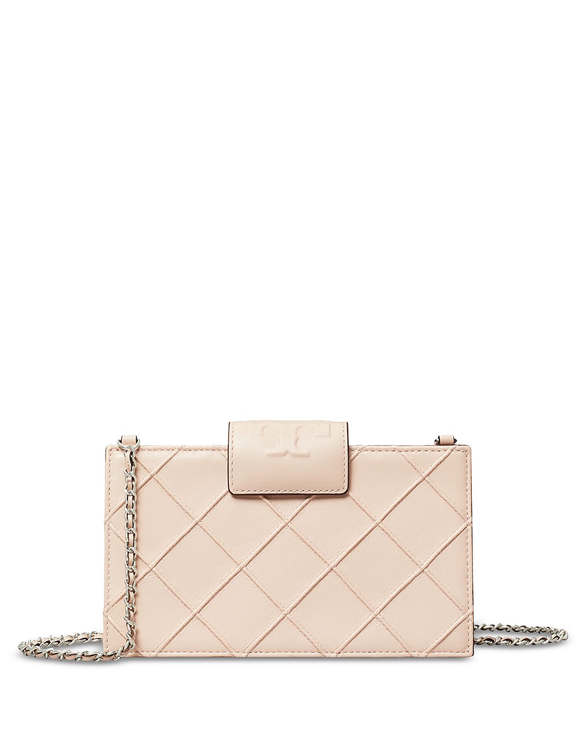 Tory Burch Fleming Mini Leather Chain Wallet