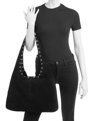 Industry Slouchy Suede Hobo Shoulder Bag