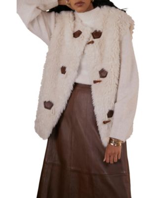 Women's Faux Fur Vest