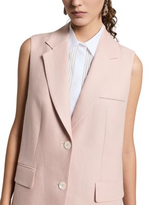 Single Breasted Blazer Vest
