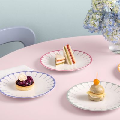 Fleur Bleu Salad Plate