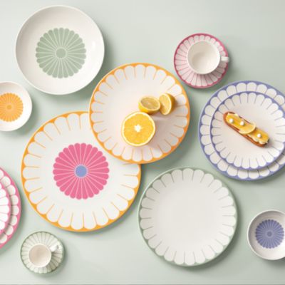 Fleur Bleu Salad Plate