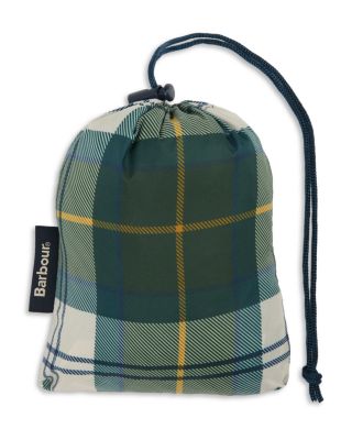 Tartan Hooded Poncho