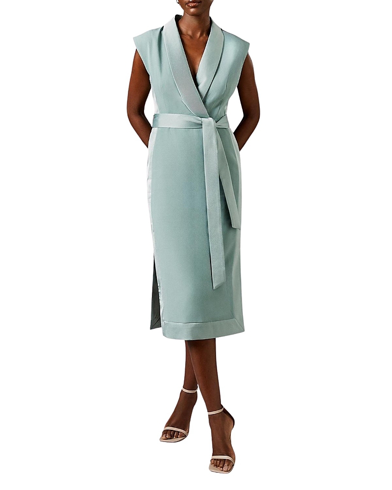 Coast Tux Satin Midi Dress