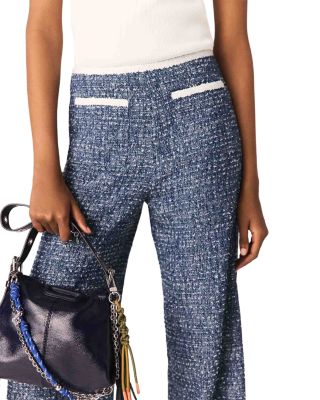 Marled Tweed Pants