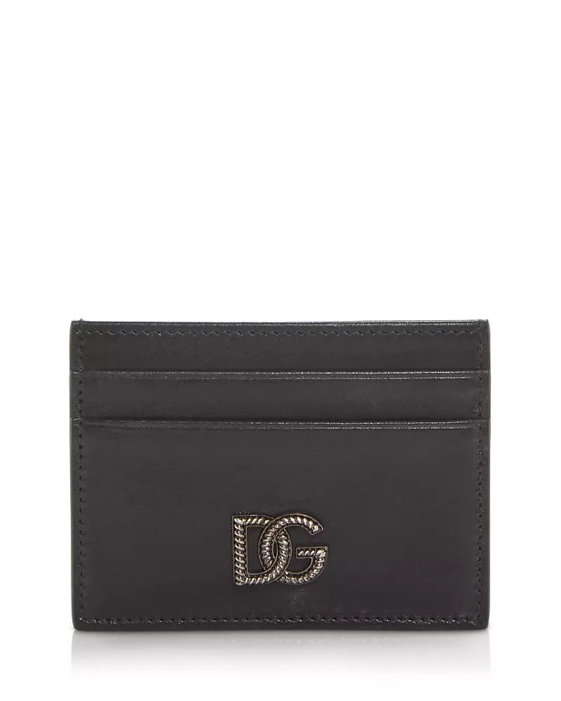 Dolce & Gabbana Tempesta Leather Card Case