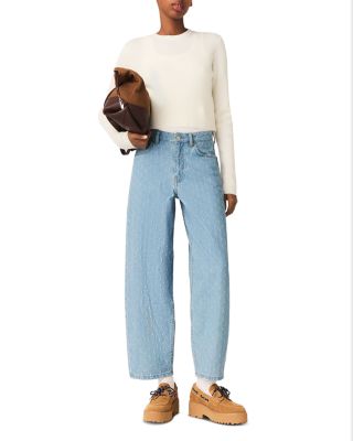 Wool Blend Long Sleeve Sweater