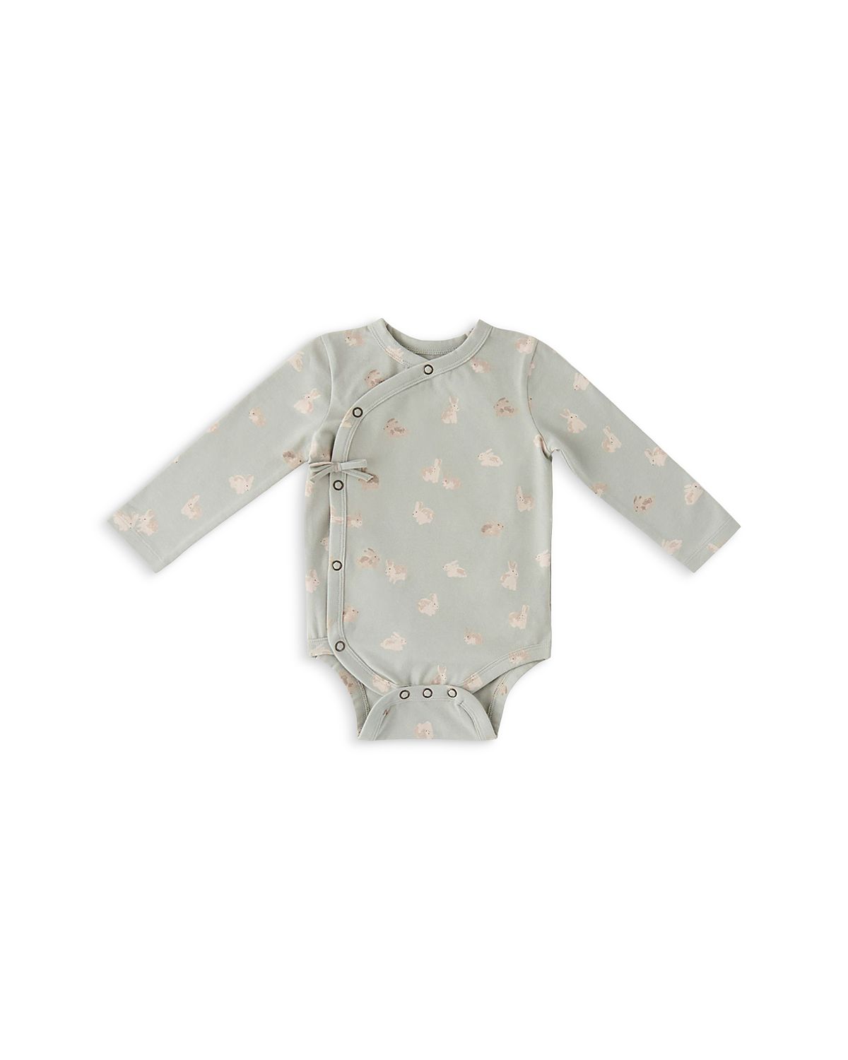 Pehr Unisex The Littles Long Sleeved Kimono One Piece Printed Bodysuit - Baby