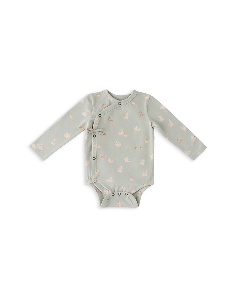 Pehr Unisex The Littles Long Sleeved Kimono One Piece Printed Bodysuit - Baby