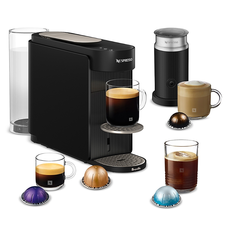 Nespresso Vertuo Up Coffee and Espresso Maker by DeLonghi with Aeroccino Milk Frother