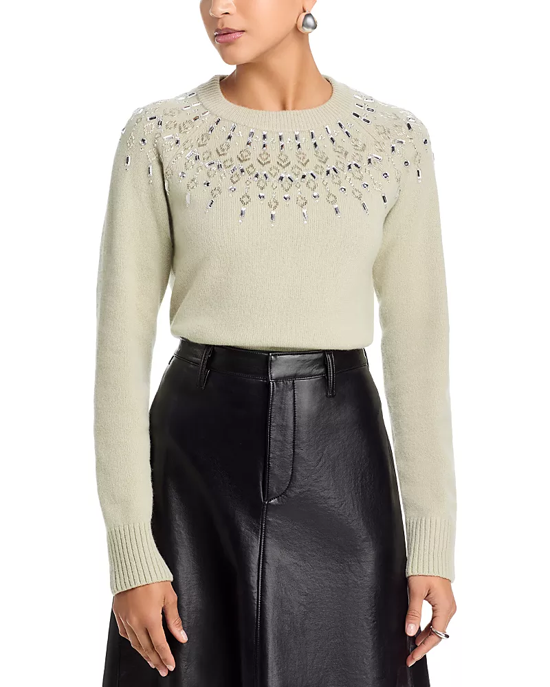 Altuzarra Harold Beaded Wool Sweater
