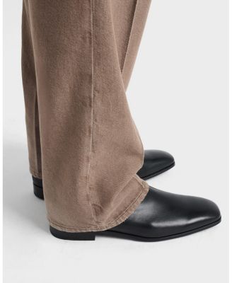  Men's Leather Booties