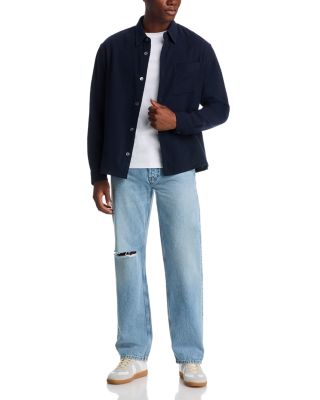 Relaxed Fit Straight Leg Jeans in Glow