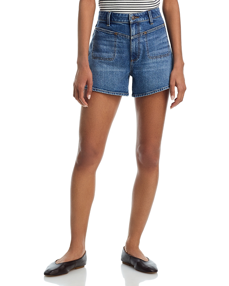 Paige Dani Front Yoke Shorts