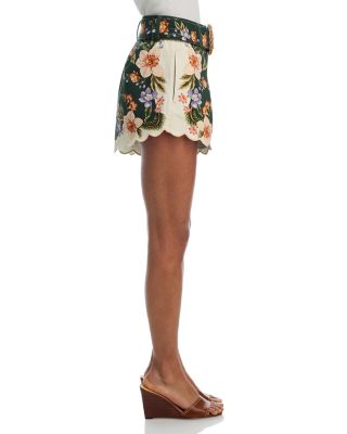 Berry Garden Twill Shorts