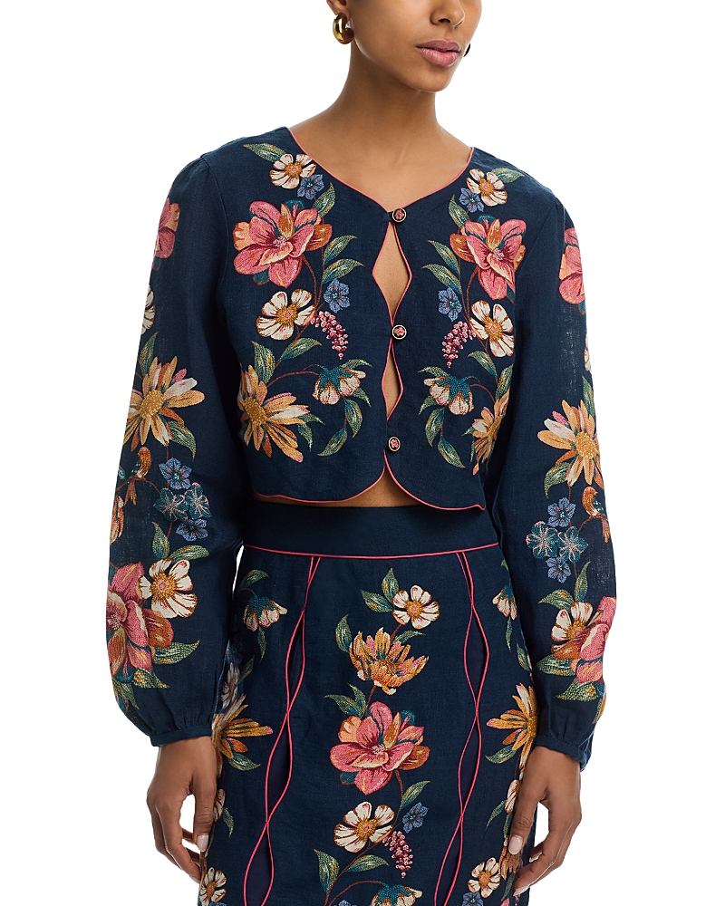 Farm Rio Maira Floral Top