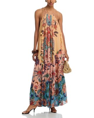 Boho Floral Delhi Mix Maxi Dress