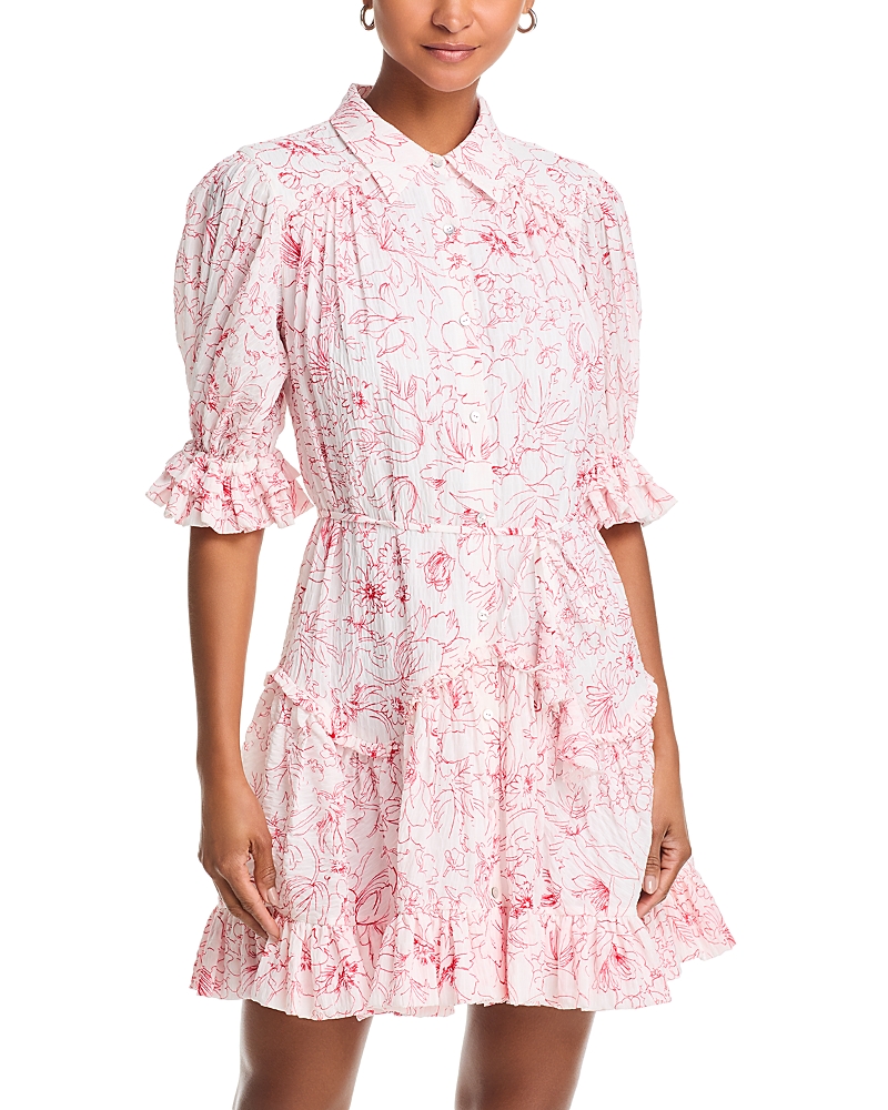 Cinq a Sept Garden Doodle Gwendoline Dress