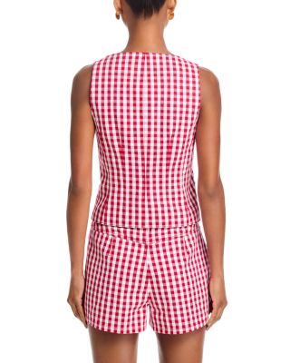 Mini Gingham Denim Lovina Top